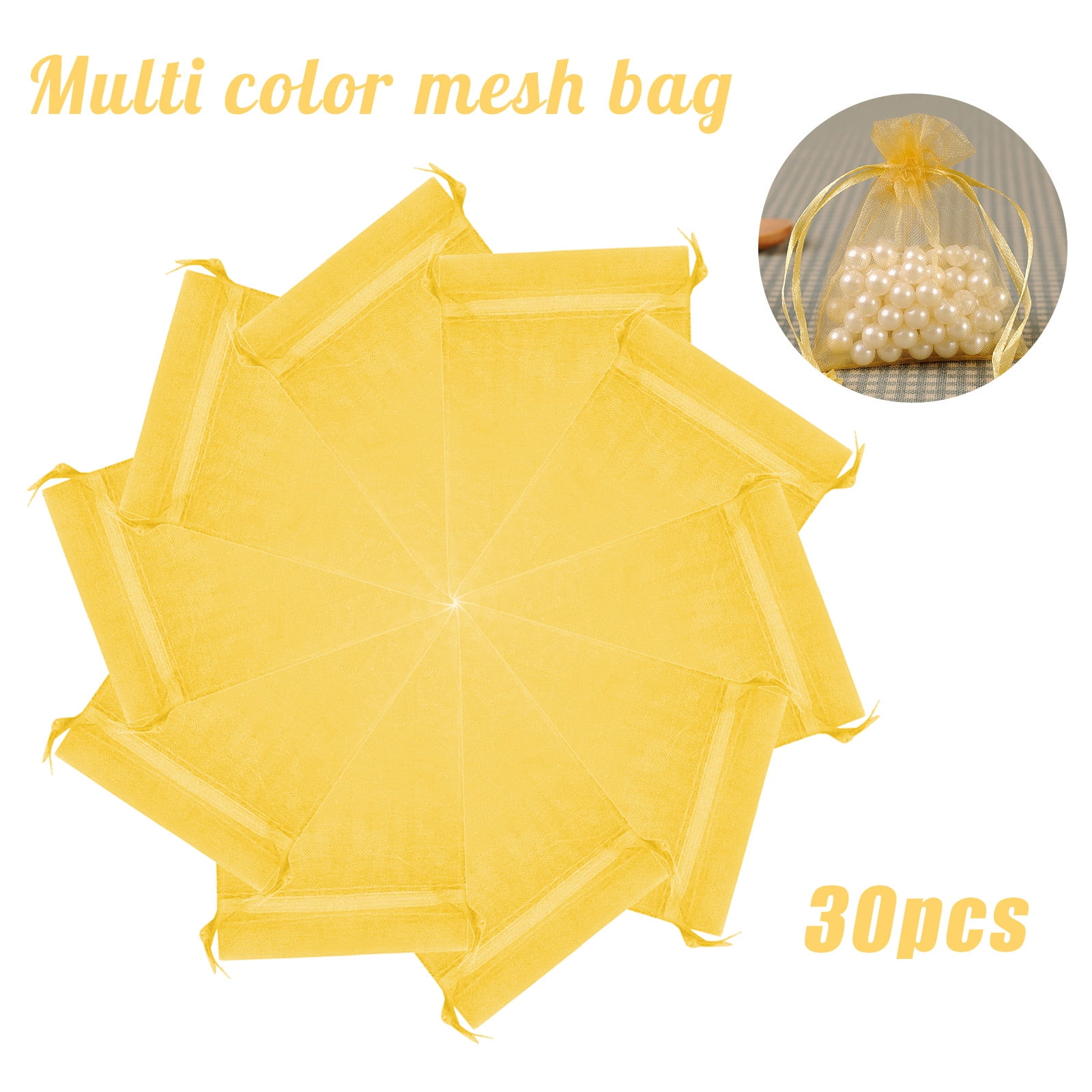 Details about   50pcs 10x15 13x18cm Organza Bags Wedding Party Drawstring Bag Jewelry Packaging 