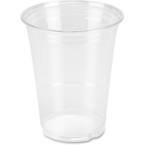 Genuine Joe Plastic Cups 16oz. 25/PK Clear 58230