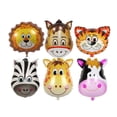 thumbnail image 1 of Animales, 66 Piezas de Globos de Animales, Globos de Animales de Aluminio, Globos de Animales de Cumpleaños para Niños, Ideal para Fiestas de Cumpleaños Infantiles, Decoración de Fiestas en la Selva Rojo Verde, 1 of 5
