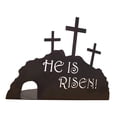 thumbnail image 3 of Escena De Resurrección De Pascua Adorno De Escritorio Adorno Religioso Versátil, 3 of 8