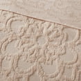 thumbnail image 3 of Home Essence Cecily Tufted Cotton Chenille Medallion Fringe Coverlet Set, 3 of 7