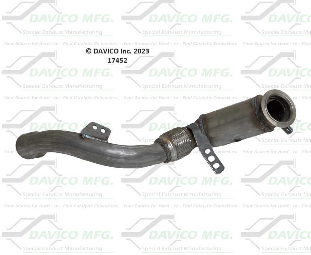 Davico Mfg 17452 Direct-Fit Catalytic Converter