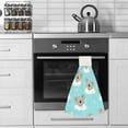 thumbnail image 6 of 1 Pcs Hanging Towels, Dish Towels Cute Koala Sleeping Absorbent Hand Towels with Hanging Loop Washcloth for Bathroom Kitchen, 6 of 7