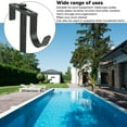 thumbnail image 4 of Pool Accessories, Easy To Install Space Saving 2Pcs Adjustable Pool Pole Hook Hanger  For Pool Fence, 4 of 8