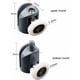 thumbnail image 2 of Rodillos para mamparas de ducha de rodamiento suave, piezas de repuesto fáciles de instalar y con un ajuste perfecto para las puertas de vidrio de su baño, juego de 8 rieles para mamparas de ducha, 2 of 5