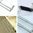 thumbnail image 5 of Stainless Steel Towel Rack Household Door Rack Bathroom Storage Shelf, 5 of 6