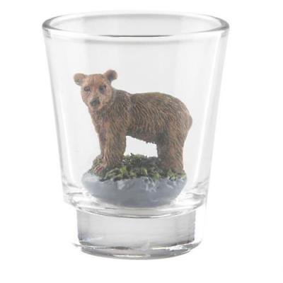

GRIZZLY BEAR DECORATIVE SHOT GLASS