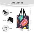 thumbnail image 3 of Balery Donuts1 Bolsa de Mano para Mujeres con Cremallera, Bolsa de Gimnasio con Compartimentos, Bolsa para Laptop, Bolsa para Trabajo, 3 of 7
