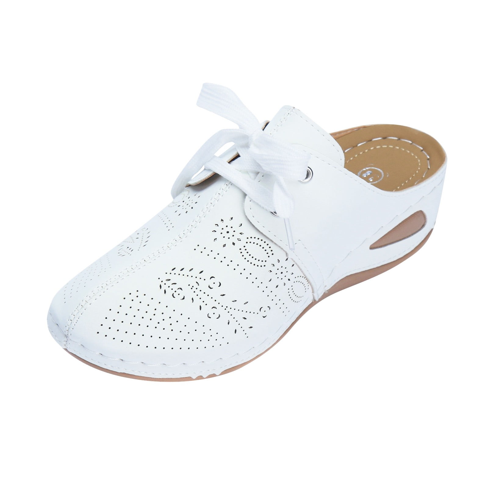 XIAQUJ Women's Semi Cap Toe Sandals Strap Design Lightweight