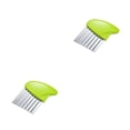 thumbnail image 1 of Cortador de papas fritas Monstrate Wave Vegetal Fruit Fry Maker mango de plástico acero inoxidable Verde Type2 NO2, 1 of 6