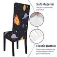 thumbnail image 6 of ZICANCN Universe Space Ship Chair Protectors Seat Covers , Dining Chair Slipcovers 1 Piece for Dining Room Hotel Kitchen, 6 of 8