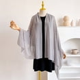 thumbnail image 4 of Sewkxo Women's Shawls and Wraps for Evening Dress Chiffon Shawl Soft Elegant Silky Wedding Bridal Scarf,Gray One Size, 4 of 4
