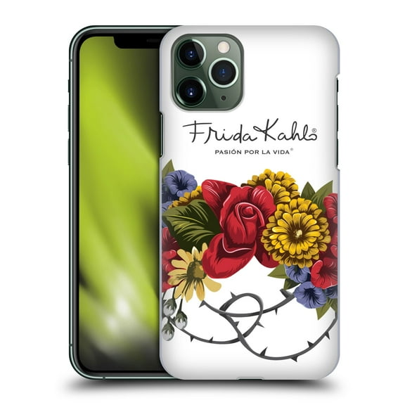 Head Case Designs Officially Licensed Frida Kahlo Red Florals Bunch Hard Back Case Compatible with Apple iPhone 11 Pro