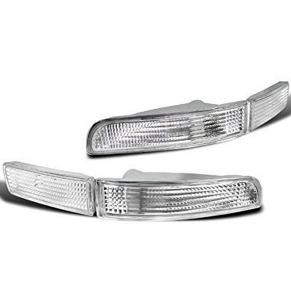 Nissan Maxima Front Bumper Park Lights Clear Pair
