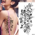thumbnail image 5 of 6 bocetos pegatinas de tatuaje de flores-BK025+026+027+028+029+030 Ofspeizc CPB-US-HPP125-5, 5 of 5