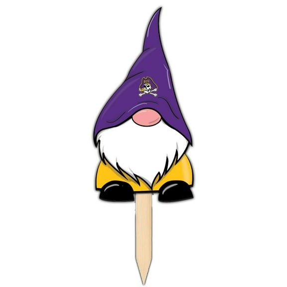 ECU Pirates Gnome Yard Stake