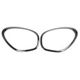 thumbnail image 1 of 2PCS Front Headlight Lamp Bezel Trim Gloss Black for BMW MINI Cooper R60 2011-2016 51139801573 51139, 1 of 5