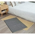thumbnail image 4 of Fennco Styles Woven Classic Diamond Geometric Small Area Rug - Cotton Blend Carpet Indoor Outdoor Floor Mat for Living Room, Entryway, Bedroom and Floor Décor, 4 of 9