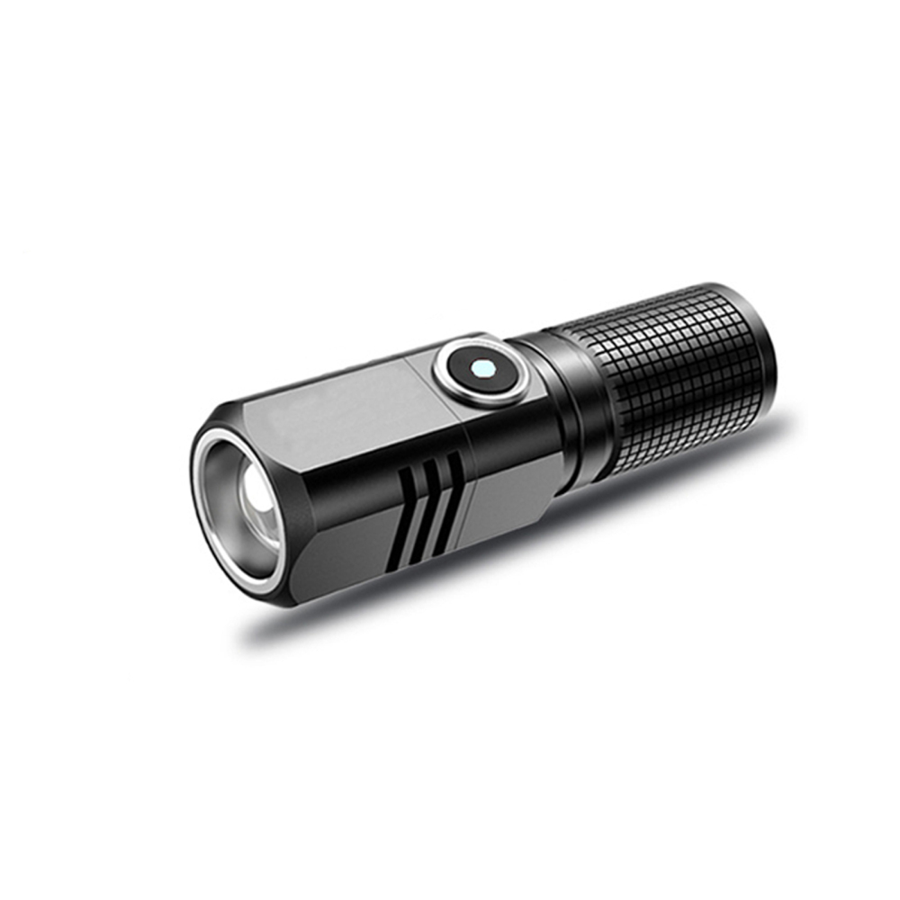 Mini 3 Gears LED Flashlight Typec Fast Charge Powerful Handheld Light
