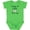 Apple Green, variant on Inktastic Oma and Opa Love Me- Heart Grandchild Boys or Girls Baby Bodysuit