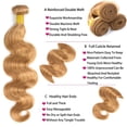thumbnail image 4 of Extensiones de cabello Nuailisex P27/613 Body Wave 35-45 cm, 3 paquetes, 4 of 8