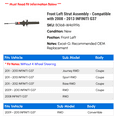 thumbnail image 2 of Front Left Strut Assembly - Compatible with 2008 - 2013 INFINITI G37 2009 2010 2011 2012, 2 of 2
