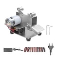 thumbnail image 1 of Multifunctional Grinder Mini Electric Belt Sander DIY Polishing Grinding Machine Cutter Edges Sharpener ,Wide Use, 1 of 7