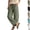 49# Army Green, variant on Womens Wide Leg Barrel Pants Palazzo Casual Flowy Beach Cropped Harem Pants Summer 2026 Casual Drawstring Capris (Turquoise,L)