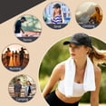 thumbnail image 2 of Bocaoying 3 Pack Washed Cotton Baseball Caps for Men Women, Breathable Retro Adjustable Dad Hats with Structured Crown, Curved Brim Ball Caps for Running, Outdoor, Daily Wear, Black/Grey/Coffee, 2 of 7