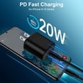 thumbnail image 4 of USB C Charger Wall Charger Block,AILKIN PD 20W Type C Block Charger Fast Charging Charger Plug Power Adapter USB C Brick Cube For Android Phone Fast Charger Block, 4 of 6