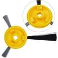 thumbnail image 3 of RV700 RV720 RV750 RV750C RV755 6 Pack Side Brushes  Parts for Shark ION Robot R85 S87 RV850 RV851WV Vacuum, 3 of 7