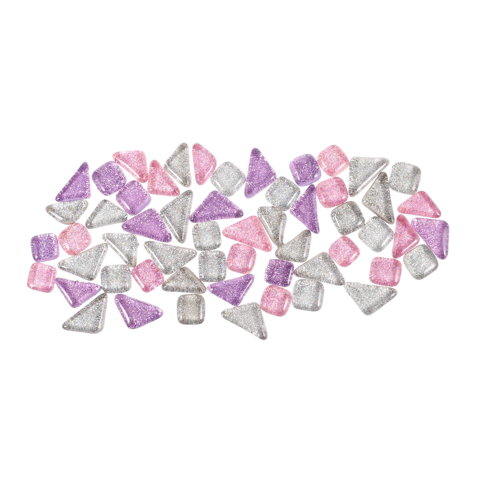 OUNONA Home Decoration Crystal Particles Irregular Tiles Child