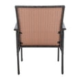 thumbnail image 4 of Safavieh Moore Outdoor Patio 3 Piece Chat Set - Natural/Beige, 4 of 15