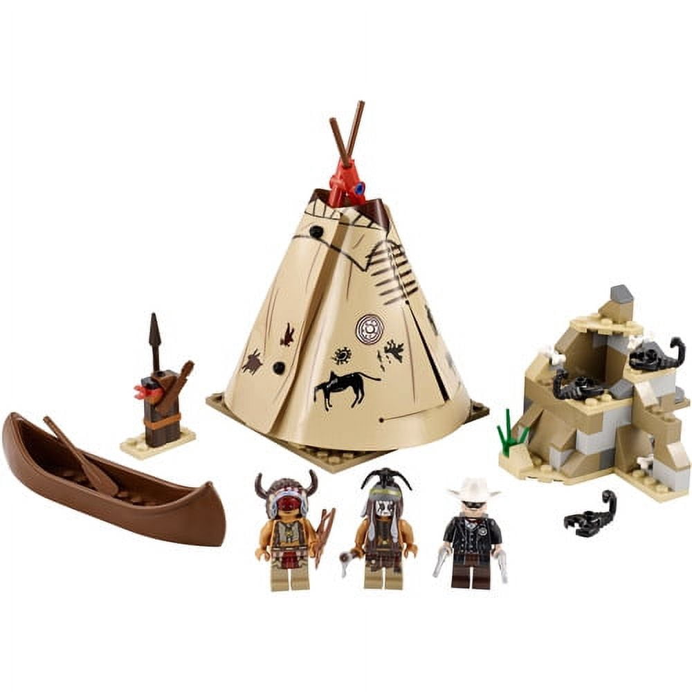 LEGO The Lone Ranger Comanche Camp Toy Set, 161 Pieces