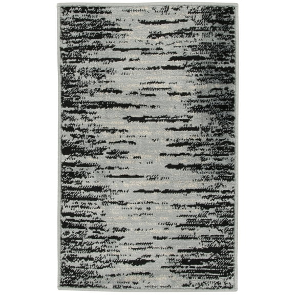 Mainstays Black Lines Modern Abstract 3pc Indoor Rug Set