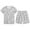 m-White, variant on Gelikeya Halloween Colorable Pajamas for Boys Girls Long/short Sleeve T Shirt and Shorts 2pcs Outfits Nightiewear Cute Pjs Clothing Set