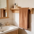 thumbnail image 4 of Toalla de Baño con Tejido de Gofre | Toalla Absorbente de Secado Rápido para Baño, Hotel, Spa y Gimnasio | Tejido de Franela Suave | Toalla de Baño de 70 Cm para El Hogar, Viajes y para Invitados, 4 of 6