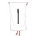 thumbnail image 1 of Internet Cable Black Plug Pattern Hand Towel Bath Facecloth Soft Cotton Washcloth, 1 of 4