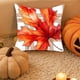 thumbnail image 1 of Funda de Almohada de Calabaza y Girasol de Acción de Gracias con Paisaje Nocturno de Calabaza, 45 X 45 Cm, 1 of 6