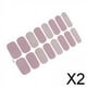 thumbnail image 1 of 2x 16x Parches de Envolturas de Uñas de Gel Semicurado, Pegatinas de Envoltura de Uñas de Gel Autoadhesivas, Pegatinas de Esmalte de Uñas de Envoltura 2 piezas, 1 of 8