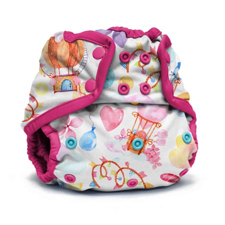 Kanga Care Rumparooz Double Leg Gusset Reusable Cloth Diaper Cover One Size Snap | Candylicious 6-35 lbs