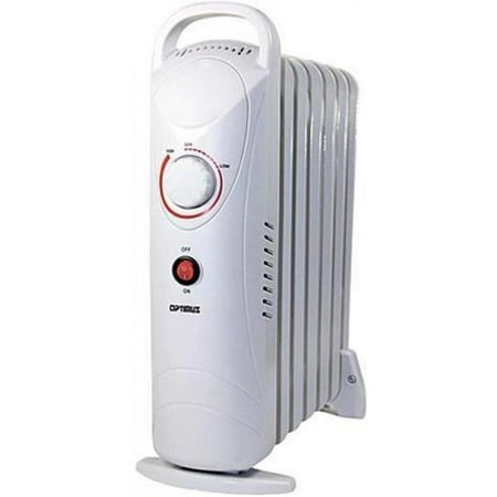 

Optimus 700-Watt Electric Portable Oil-Filled Radiator Heater