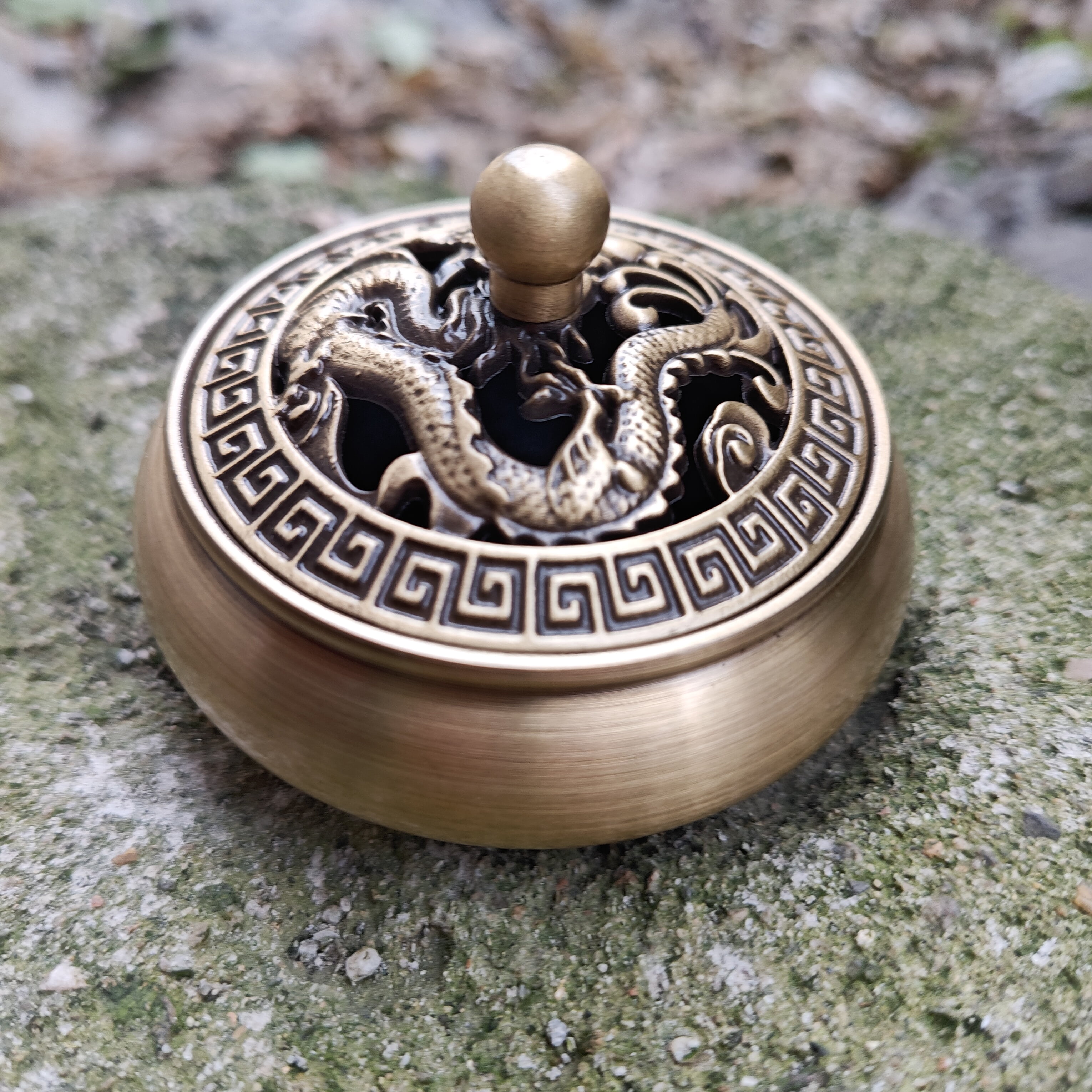 Vintage Bronze Buddha Censer Incense Burner Unique Ritual  Incense holder, Tibet culture Brass Ash catcher censer Incensory Decorative kk078