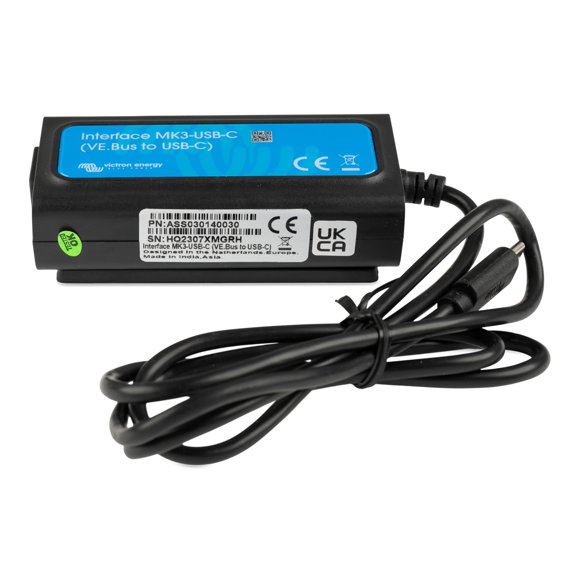 Victron Energy MK3-USB-C Interface â VE.Bus to USB-C Cable for GX Device Configuration