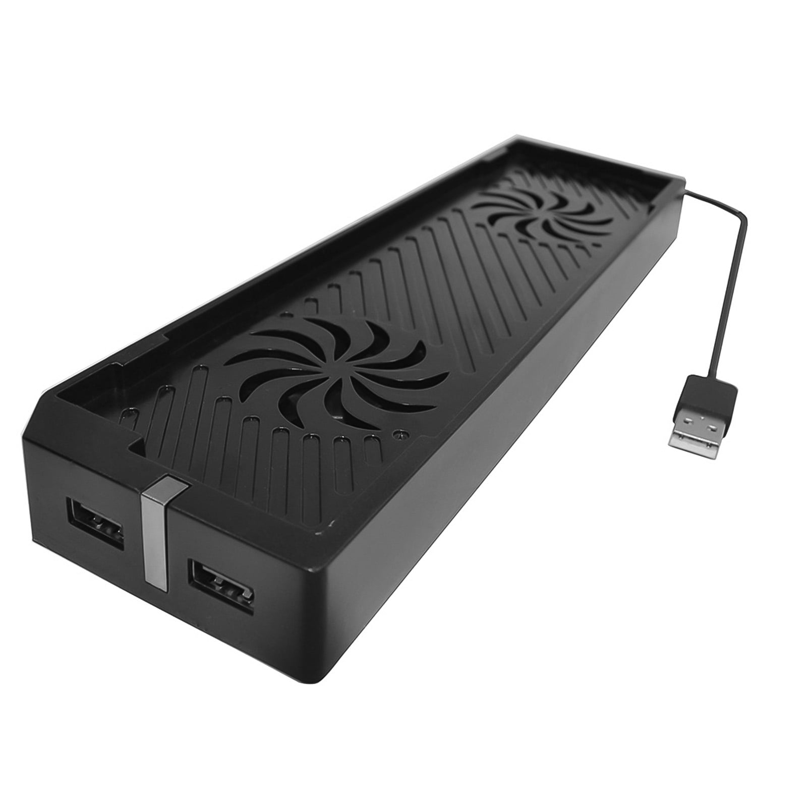 vastleggen lijden afgewerkt Game Console Cooling Fan Powerful Plastic Game Console Cooling Base with  USB HUB Plastic Cooling Fan Accessory Compatible for XBOX ONE X -  Walmart.com
