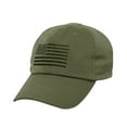 thumbnail image 2 of Rothco Tactical Operator Cap with US Flag, Olive Drab, 2 of 2