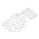 thumbnail image 5 of Juego de 100 cestas de cultivo hidropónico, esponjas circulares, cestas para plantar, esponjas para crecimiento de plantas, color blanco, 5 of 8