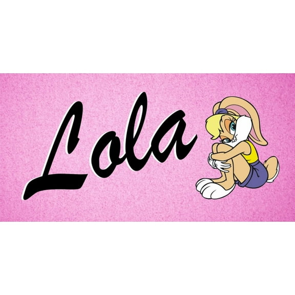 Lola Bunny Photo License Plate