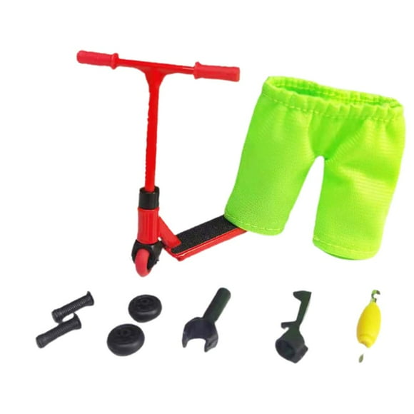 Finger Scooter Set Mini Finger Toys With Grip And Tricks Finger Boards For Finger Training, PVC And Metal, Customizable Design, Wide Application