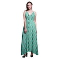 thumbnail image 1 of Bimba Animal Ladies Printed Resort Maxi DrawstringDressSpaghetti Strap Beach Wear-X-Small, 1 of 6